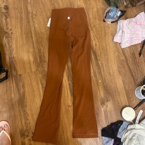 NWT Lululemon align miniflare pants extra short in size 0